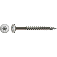 SPAX 0257000600805 R 88193 m.Spitze/T STAR TG Houtschroef 6 mm 80 mm T STAR plus RVS A2 100 stuk(s)