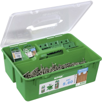 SPAX 5000009030009 Cilinderkopschroeven assortiment 5.0 Mm 60 mm T STAR plus RVS V2A A2 1 set(s)