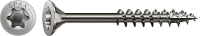 SPAX 0197000450403 R 88091 Senkkopf T STAR TG Verzonken houtschroef 4.5 Mm 40 mm T STAR plus RVS A2 200 stuk(s)