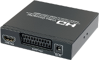SpeaKa Professional AV Converter [SCART   HDMI, Jackplug, Digitale cinch] 1920 x 1080 pix