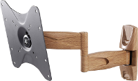 SpeaKa Professional Dekor TV beugel 58,4 cm (23)   106,7 cm (42) Kantelbaar en zwenkbaar Eiken