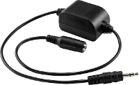 SpeaKa Professional Erdschleifen Isolator Extender (verlenging) Audio, 2.0 (3.5 Mm jackplug) Via 2 draads
