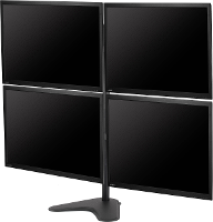 SpeaKa Professional SP 6645948 Quartus 4 voudig Monitor tafelbeugel 33,0 cm (13)   81,3 cm (32) Kantelbaar, Zwenkbaar, Roteerbaar