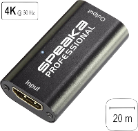 SpeaKa Professional Repeater HDMI Via signaalkabel 20 m