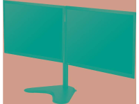 SpeaKa Professional SP 6644612 Secundus 2 voudig Monitor tafelbeugel 33,0 cm (13)   81,3 cm (32) Kantelbaar, Zwenkbaar, Roteerbaar