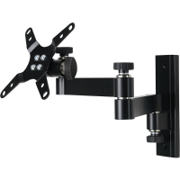 SpeaKa Professional SP 6444400 Monitor wandbeugel Aantal monteerbare displays: 1 Display(s) 33,0 cm (13)   76,2 cm (30) Zwart Kantelbaar, Zwenkbaar, Uittrekbaar