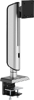 SpeaKa Professional SP MM 1040 Monitor tafelbeugel Aantal monteerbare displays: 1 Display(s) 43,2 cm (17)   124,5 cm (49) Zwart, Silver Draaibaar, Kantelbaar,