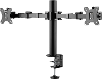 SpeaKa Professional SP MM 220 Monitorbeugel 2 voudig 43,2 cm (17)   81,3 cm (32) Zwart In hoogte verstelbaar, Kantelbaar en zwenkbaar, Draaibaar