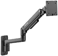 SpeaKa Professional SP MM 990 Monitor wandbeugel 1 voudig 43,2 cm (17)   124,5 cm (49) Zwart In hoogte verstelbaar, Kantelbaar en zwenkbaar