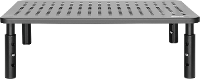 SpeaKa Professional SP MR 210 Monitorstandaard Hoogte: 100 tot 140 mm Zwart