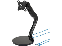 SpeaKa Professional SP MTH 01 1 voudig Monitor tafelbeugel 33,0 cm (13)   68,6 cm (27) Kantelbaar en zwenkbaar, Roteerbaar