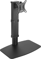 SpeaKa Professional SP TMS 200 Monitorvoet 1 voudig 43,2 cm (17)   81,3 cm (32) Zwart In hoogte verstelbaar, Kantelbaar en zwenkbaar
