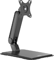 SpeaKa Professional SP TMS 300 Monitorvoet Aantal monteerbare displays: 1 Display(s) 43,2 cm (17)   81,3 cm (32) Zwart In hoogte verstelbaar, Kantelbaar,