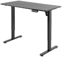 SpeaKa Professional Zit sta bureau Elektrisch in hoogte verstelbaar Hoogte: 730 tot 1180 mm (b x d) 1200 mm x 600 mm Zwart SP SSD B01 SP 12056840