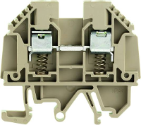 Weidmüller 9537450000 Serieklem Schroeven Donkerbeige 50 stuk(s)