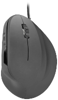 SpeedLink Piavo Ergonomische muis USB Optisch Zwart 6 Toetsen 800 dpi, 1200 dpi, 1600 dpi, 2400 dpi Ergonomisch
