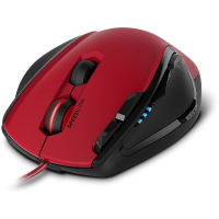 SpeedLink Scelus USB gaming muis Optisch Verlicht, Ergonomisch, GeÃ¯ntegreerd profielgeheugen Zwart, Rood