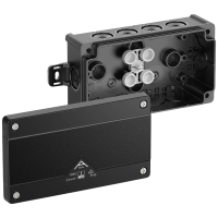 Spelsberg Abox 025/2 AB L/sw Aftakkast (l x b x h) 87 x 152 x 52 mm Zwart IP66 1 stuk(s)