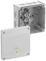 Spelsberg Abox 060 L Aftakkast (l x b x h) 127 x 127 x 70 mm Grijs IP66 1 stuk(s)