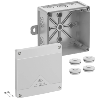 Spelsberg Abox Pro 100 AB L Aftakkast (l x b x h) 152 x 152 x 85 mm Grijs IP66, IP67, IP69 1 stuk(s)