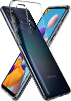 Spigen Liquid Case Samsung Galaxy A21s Transparant