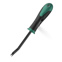 Spijkerbed remover 30 graden hoek rubberen handgreep zwart gecoate staal houtbewerking hefboom spijkerverwijderaar geree
