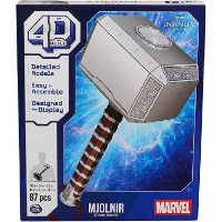 Spin Master Marvel: 4D Build   Thor Mjolnir Hammer 3D Puzzel