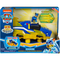Spin Master Paw Patrol   Mighty Pups Charged Up Chase's Hovercraft