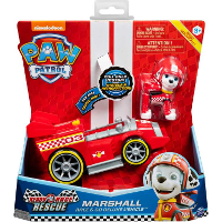 Spin Master Paw Patrol   Race & Go luxe voertuig van Ready Race Rescue speelgoedvoertuig Marshall met geluiden
