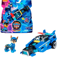 Spin Master PAW Patrol: The Mighty Movie, Chase's Mighty Movie Cruiser speelgoedvoertuig
