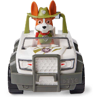 Spin Master Paw Patrol   Tracker met junglevoertuig speelgoedvoertuig
