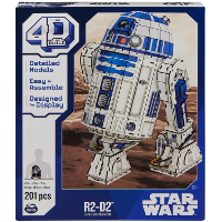 Spin Master Star Wars: 4D Build   R2 D2 3D Puzzel puzzel