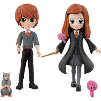 Spin Master Wizarding World: Harry Potter   Magical Minis Ron and Ginny Weasley speelfiguur