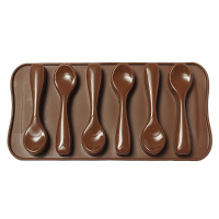 Spoon Shape Cake Mold Silicone Chocolate Decorating Baking Mould
