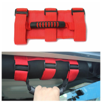 Sport Roll Bar Grab Handles Red For Jeep Wrangler Yj Tj Jk