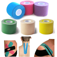 Sports Kinesiology Muscles Tape Athletic Elastic Therapeutic Bandage