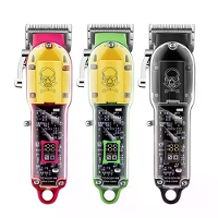 SPORTSMAN SM 752 Professionele Haartrimmer Oplaadbare Elektrische Schaar met Slim LED Vermogensdisplay 1800mAh Batterij