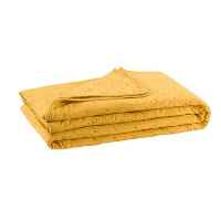 Sprei Novy   oker   240x240 cm   Leen Bakker