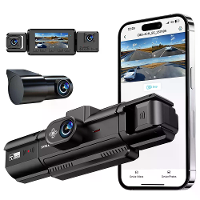 SPRLEAF C88PRO Ingebouwde radar sensor 5G WIFI Quad camera Dashcam 1080P HD Nachtzicht Groothoek Parkeerbewaking DVR Rij