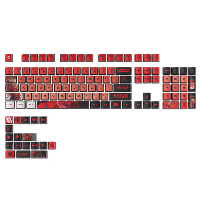 SPYSELF 122 Sleutels EVA Asuka PBT Pudding Toetscap Set OEM Profiel Vijfzijdige Sublimatie Translucente Aangepaste Toets