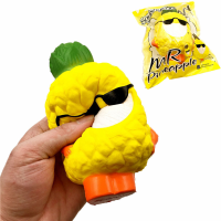 Squishyfun Mr Pineapple Jumbo Squishy 15cm Slow Rising Original Packaging Collection Gift Decor