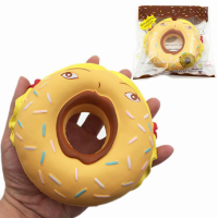 Squishy Fun Donut Girl Squishy 14cm Soft Slow Rising With Packaging Collection Gift Decor Toy