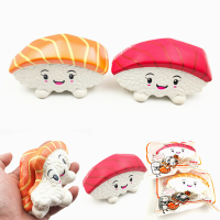 Squishy Fun Tuna Salmon Sushi Squishy Jumbo 14cm Slow Rising Original Packaging Collection Gift Decor