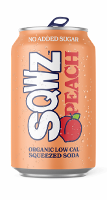 SQWZ Peach Biologische Soda