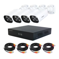 SriHome NVS007 AHD006 4CH Coaxiale XVR DVR Beveiligingscamera Systeem 2MP Buiten Nachtzicht Beweging IP66 Waterdicht Afs