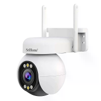 Srihome SH051 4MP HD Dual Band WiFi Beveiligingscamera 5X Optische Zoom PTZ IP Cam Auto Tracking Kleur Nachtzicht Tweewe