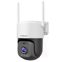 SriHome SH056 PTZ beveiligingscamera 3MP 2K Ultra HD Vol kleur Nachtzicht Menselijke beweging Twee weg audio Visuele ala