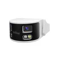 SriHome SH070 4MP Dubbellenzen WLAN beveiligingscamera 180 graden breedhoek Nachtvisie Twee weg audio IP66 waterdicht Su