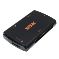 Ssk Scrm059 All In One Usb 3.0 To Ms Sd Tf/micro Sd Cf Card Reader