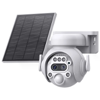 ST S515 6MP HD WiFi Zonne energie Beveiligingscamera 12X Optische Zoom Dual Lens PTZ IP65 Waterdicht PIR Beweging Detect